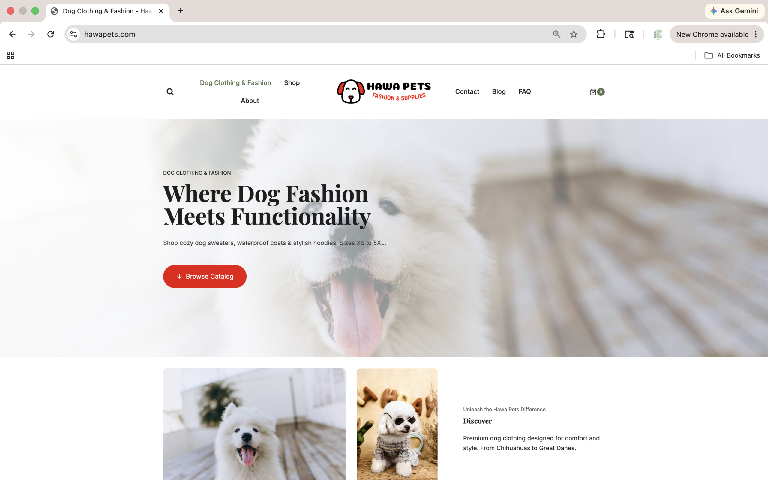 hawapets.com website screenshot