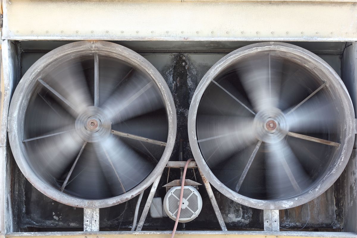HVAC ventilation exhaust unit - why HVAC companies that blog get more emergency repair calls