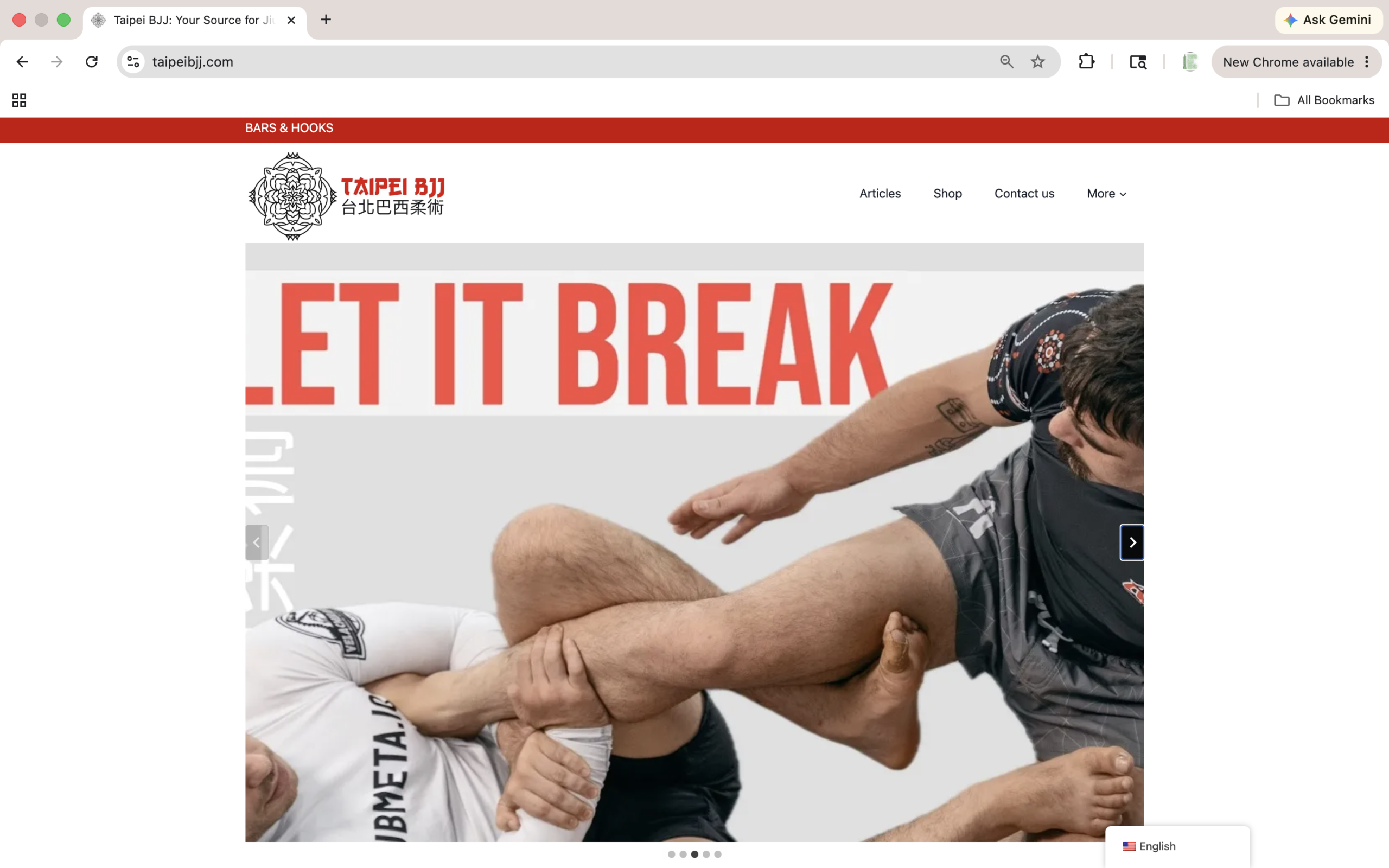 taipeibjj.com website screenshot