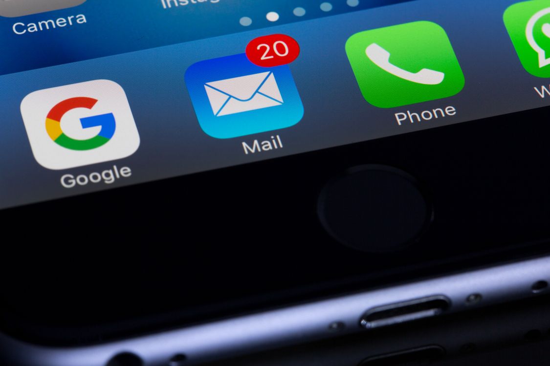 Google app displayed on a smartphone screen showing local search options