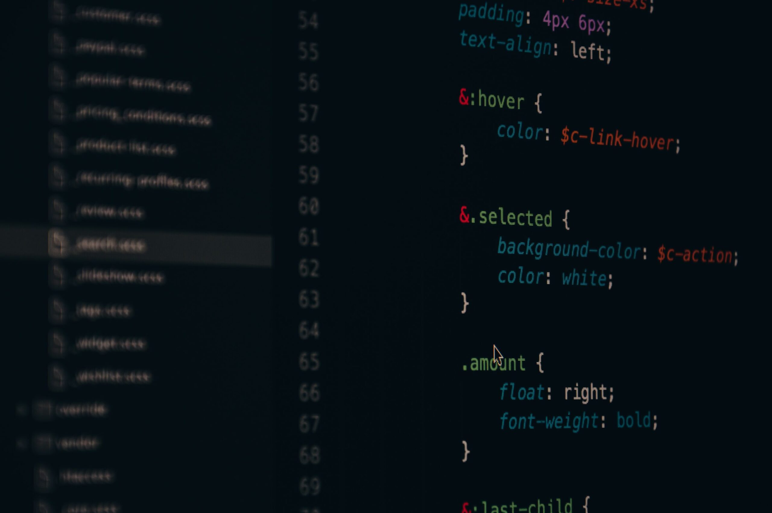 Website CSS code on a screen showing technical configuration that can block Google